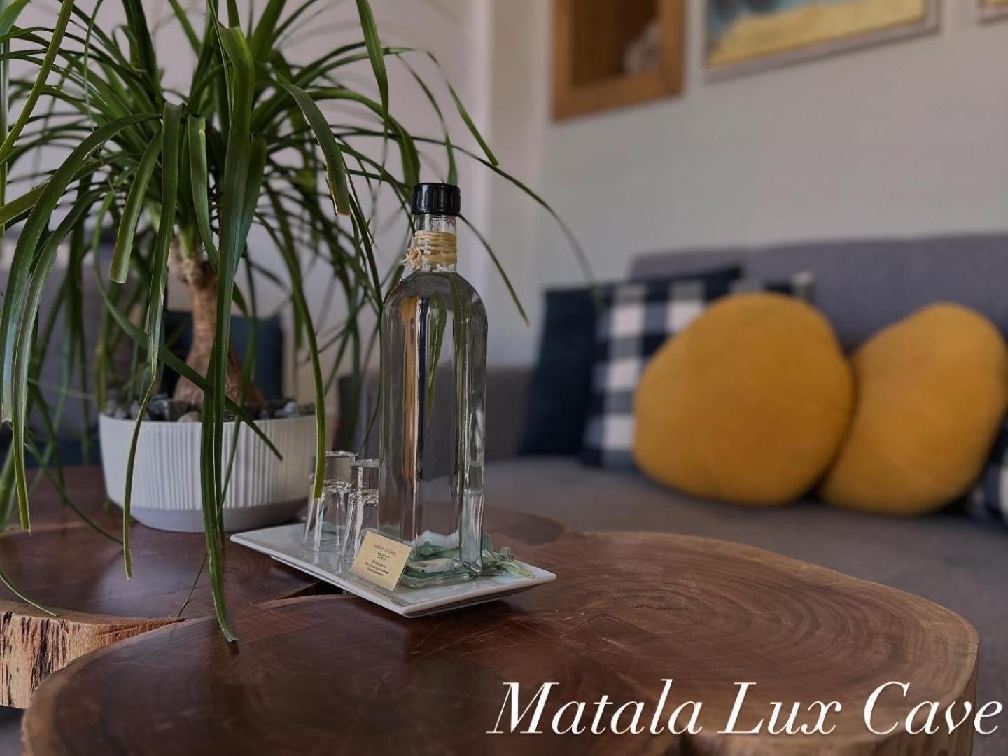 Matala * Lux Caveヴィラ エクステリア 写真