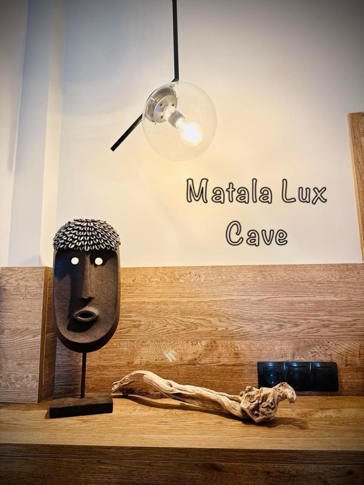Matala * Lux Caveヴィラ エクステリア 写真